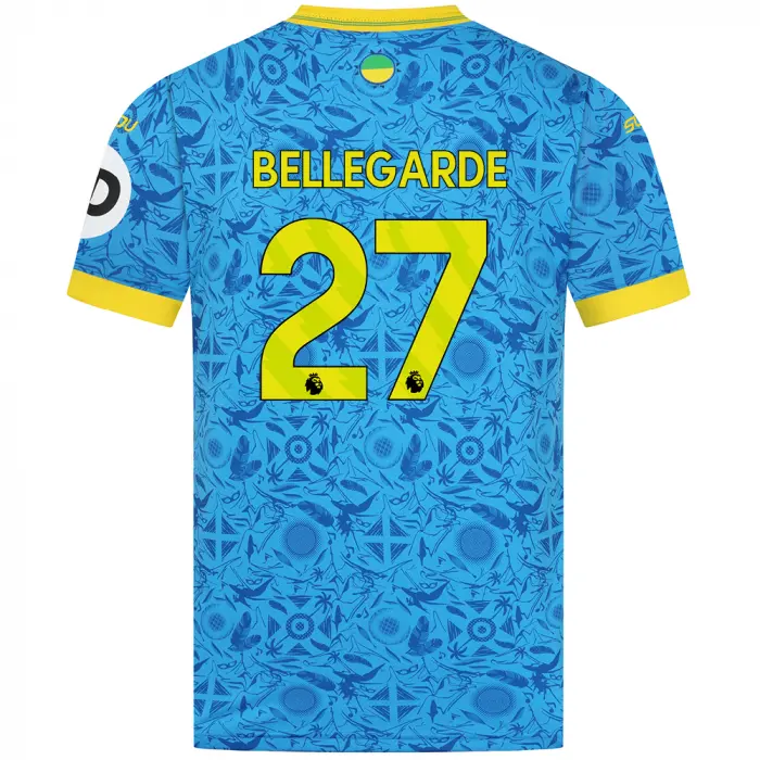 Wolves Fanshop | 2025-26 Wolves Third Shirt – Adult BELLEGARDE 27 Wolves Merchandise Collection